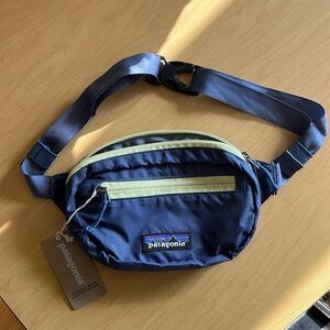 NTW Patagonia Ultralight Black Hole Mini Hip Pack / Fanny Pack in Current Blue